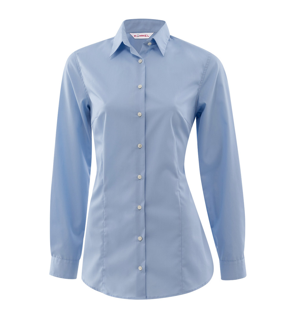 Stretchbluse, Kinder, langarm, classic fit