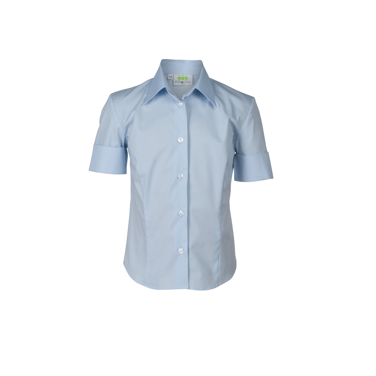 Stretchbluse, kurzarm, Mädchen